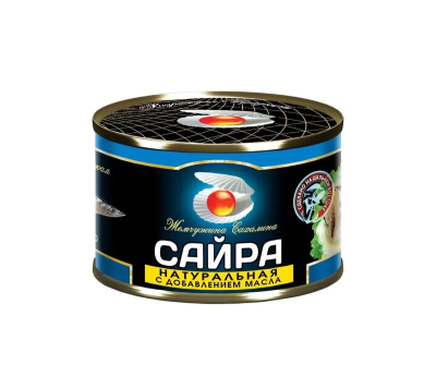 Сайра натуральная консервированная 245 гр Россия